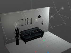 Simple Sofa Modello 3D