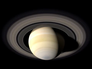 Realistic planet saturn 3D Model