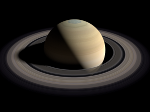 Realistic planet saturn 3D-Modell