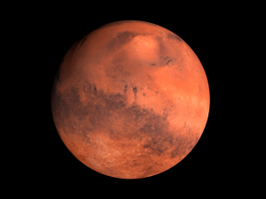 Realistic planet mars Model 3D