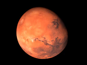 Realistic planet mars 3D Model