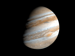 Realistic planet jupiter Model 3D