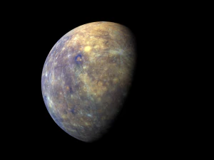 Realistic planet Mercury 3D Model