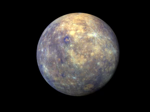 Realistic planet Mercury 3D Model