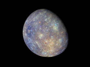 Realistic planet Mercury 3D Model