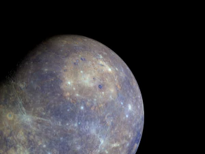 Realistic planet Mercury 3D Model