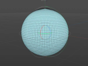 Realistic planet Uranus 3D Model