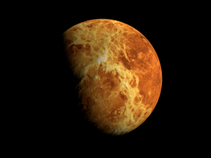 Realistic planet Venus 3D Model