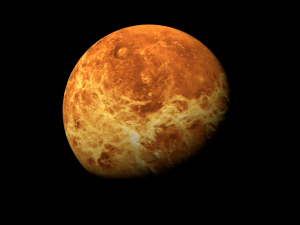Realistic planet Venus 3D Model