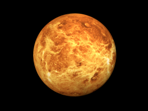 Realistic planet Venus 3D Model