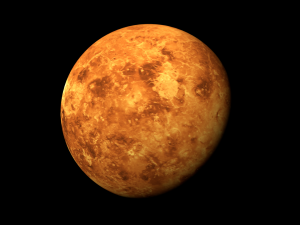 Realistic planet Venus 3D Model