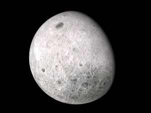 Realistic planet moon 3D-Modell