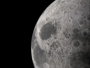 Realistic planet moon 3D-Modell