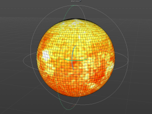 Realistic planet sun 3D Model