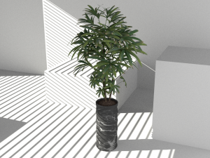 Floor potted collection 3D मॉडल