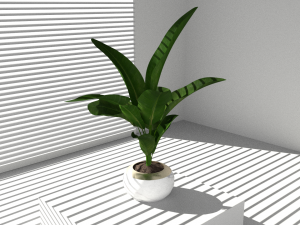 Floor potted collection 3D मॉडल
