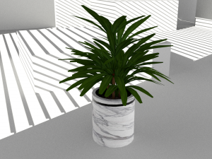 Floor potted collection 3D मॉडल