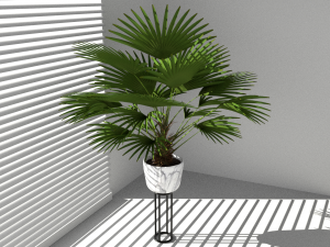 Floor potted collection 3D मॉडल