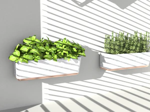 Pendurar vasos de plantas Modelo 3D