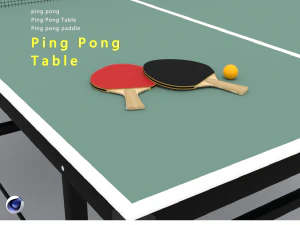 Pingpongtafel 3D Model