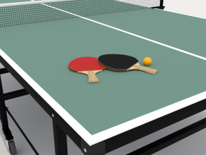 Ping Pong Table Modelo 3D
