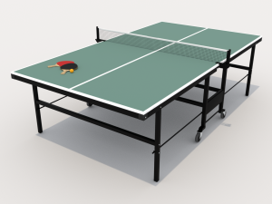 Ping Pong Table Modelo 3D