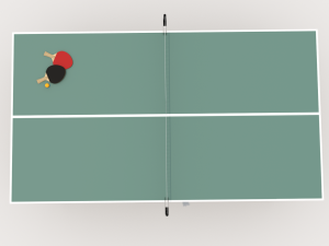 Ping Pong Table Modelo 3D