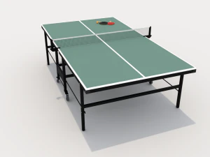 Ping Pong Table 3D Model