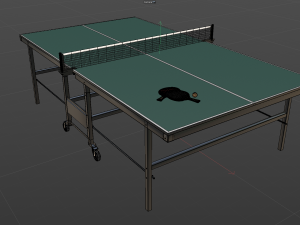 Ping Pong Table Modelo 3D
