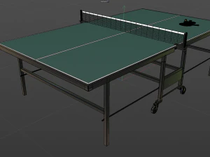 Ping Pong Table 3D Model