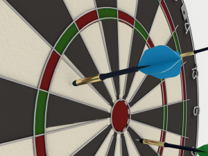 Dart board 3D 모델