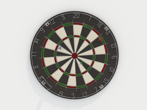 Dart board 3D 모델