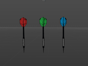 Dart board 3D 모델