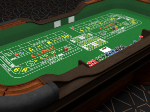 Casino Dice Table 3D Model