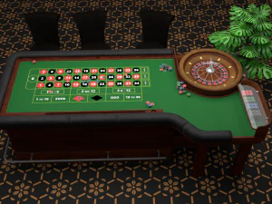 Casino Roulette 3D Model