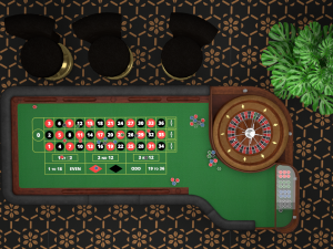 Casino Roulette 3D Model