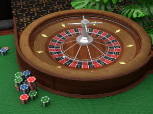Casino Roulette 3D Model