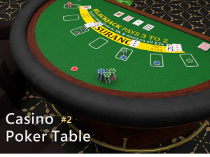 카지노 포커 3D 모델