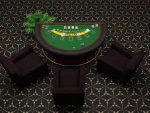 Casino Poker 3D Model