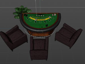 Casino Poker 3D 模型