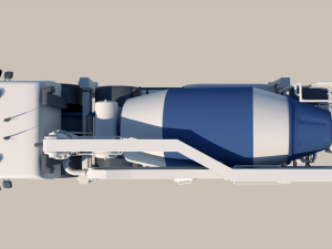Concrete Mixer 3D Модель