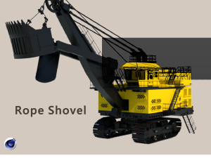 Rope Shovel 3D Model