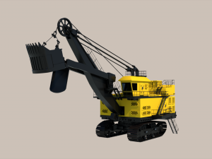 Rope Shovel Modèle 3D