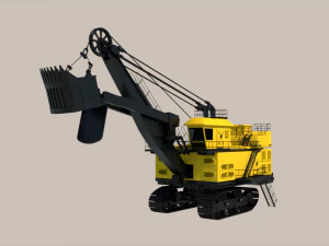 Rope Shovel 3D Model