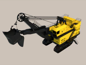 Rope Shovel 3D Model