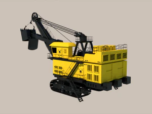 Rope Shovel 3D Model