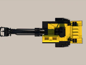 Rope Shovel 3D Model