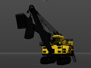 Rope Shovel Modèle 3D