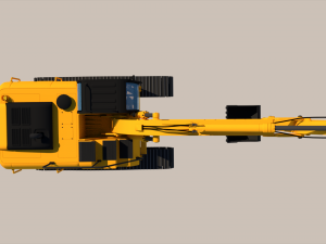 Excavator 3D Model