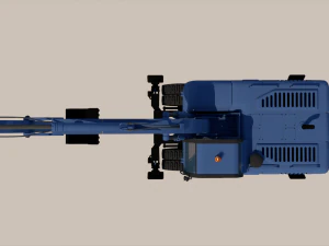 Medium Excavator 3D Model